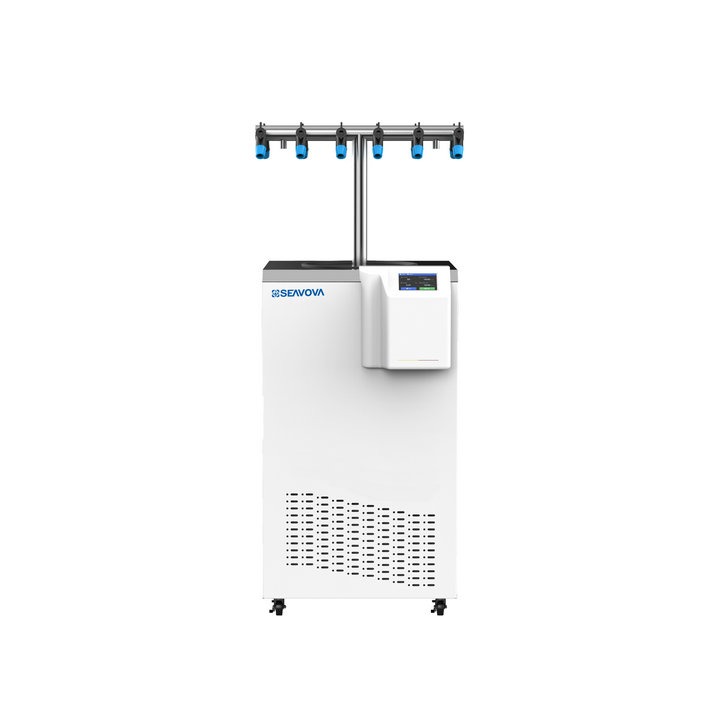 -90°C 12-port 9Kg T-Type Floor Standing Laboratory Freeze Dryer / Floor Standing Laboratory Lyophilizer NovaDryer-FD900TS