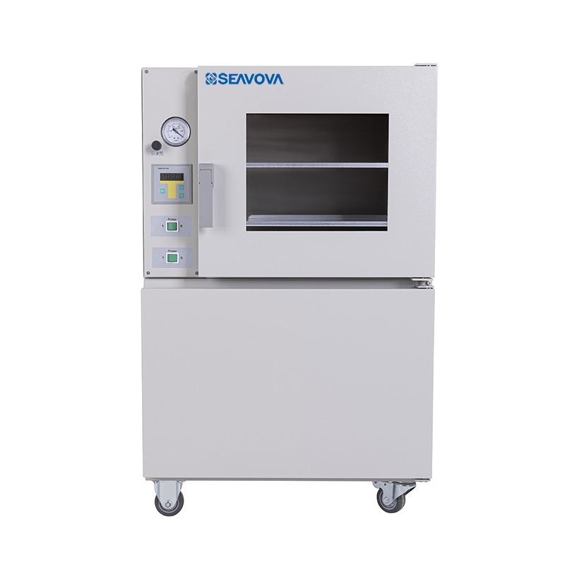 215L 250℃ Floor Standing Vacuum Oven NuOven VQ210-2 with Shelf Heating and Digital Vacuum Gauge